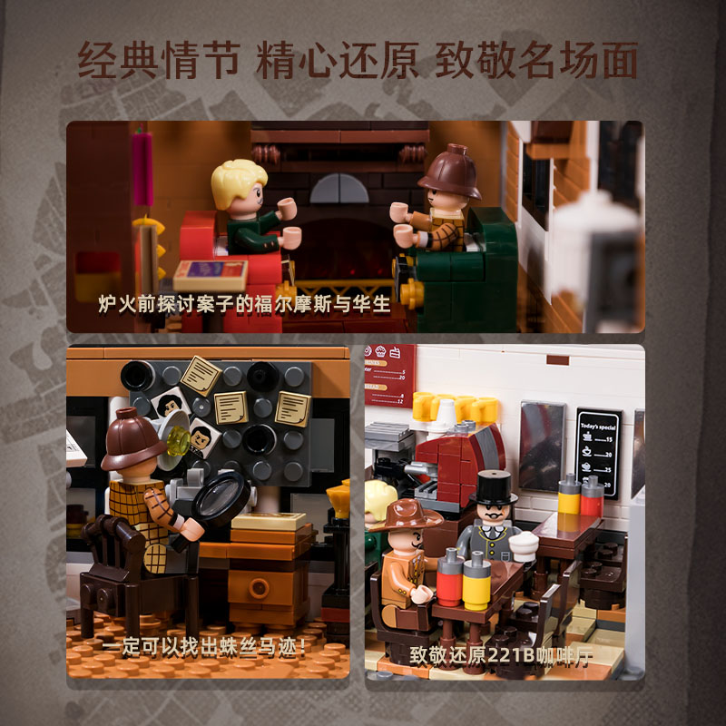 福尔摩斯221B街景